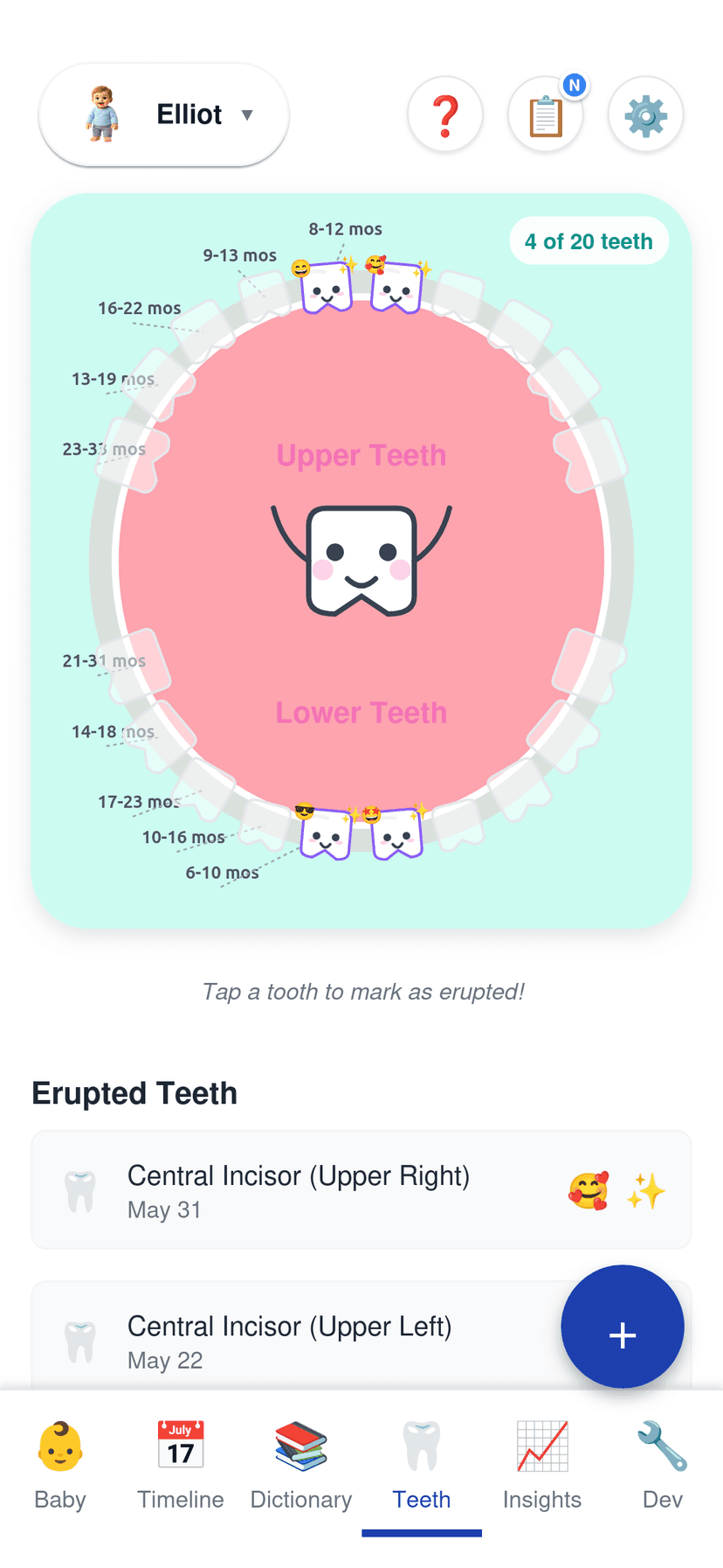 Teeth Tracker